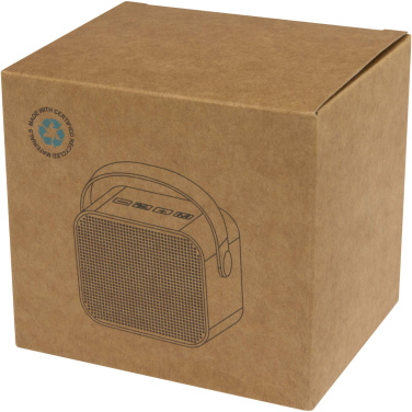 Logotrade profilprodukter bild: Diya 3 W trådlös högtalare av återvunnen plast