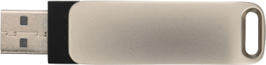 Logotrade kampanjprodukter bild: Metall-USB-minne