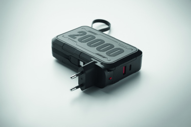 Logotrade profilreklam bild: Powerbank 20000 mAh i ABS