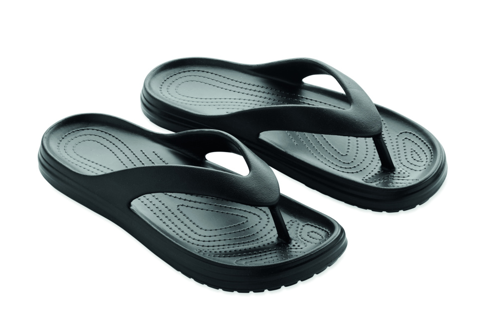 Logotrade reklamprodukter bild: Badtoffla/Slippers i EVA 40-41