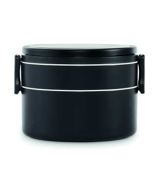 Logotrade profilreklam bild: PP dubbel lunchlåda  950 ml