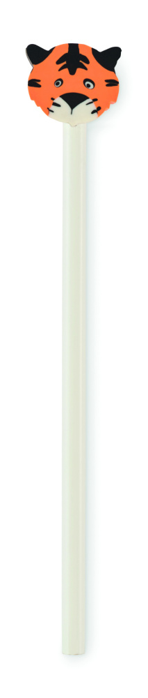 Logotrade reklamprodukter bild: Penna med suddgummi