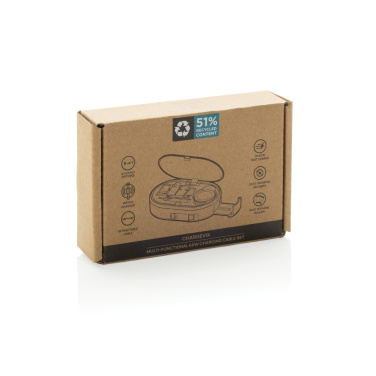 Logotrade presentreklam bild: Chargevix Multifunktionell 60W laddning i RCS återv. plast