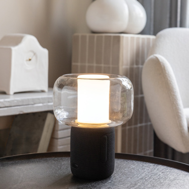 Logotrade profilreklam bild: Lux 10 W högtalarlampa i återvunnen plast