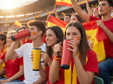 Logotrade kampanjprodukter bild: Howler Cup w handle 700ml